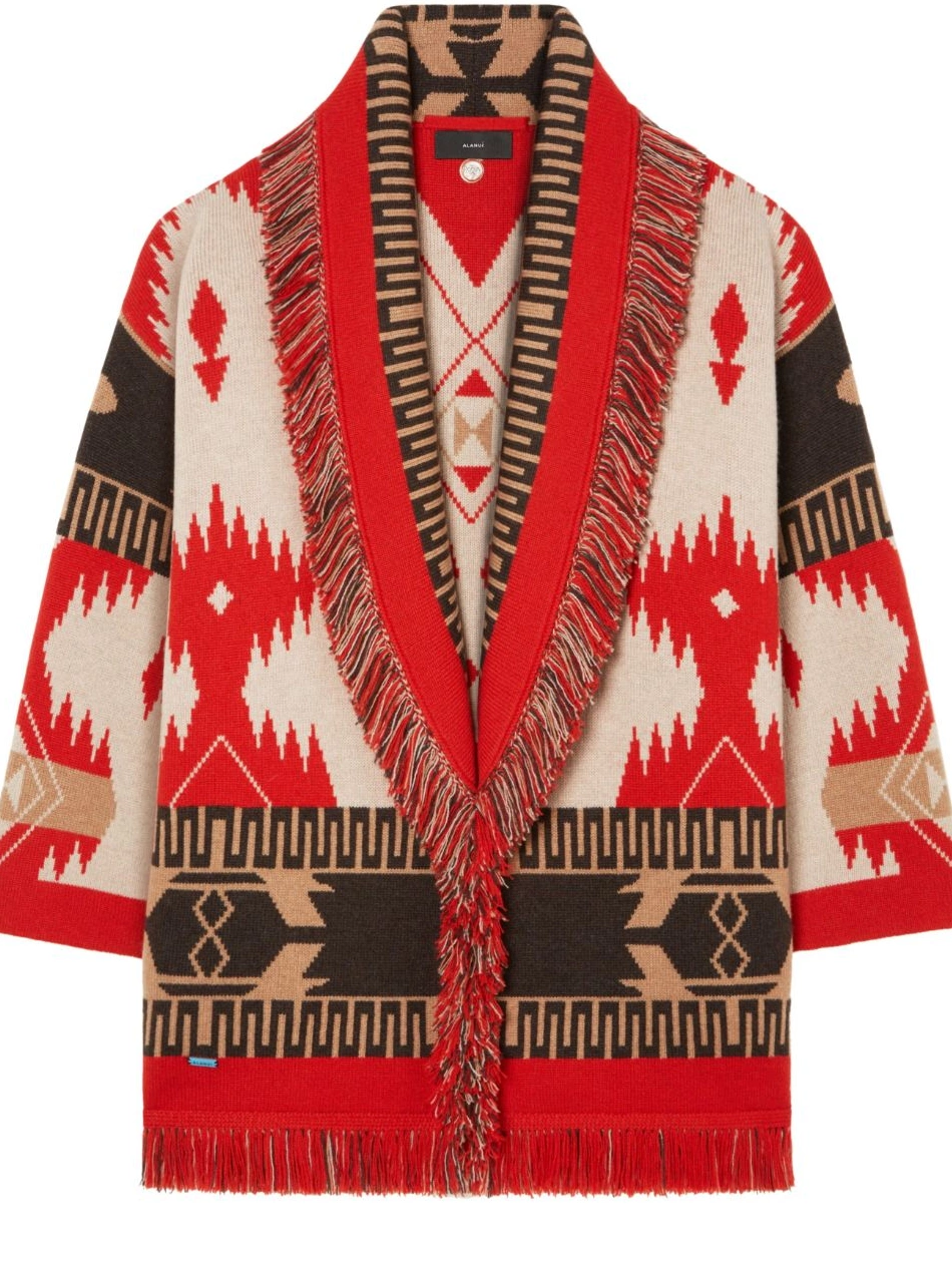 cashmere Icon Alanui cardigan jacquard Women 0821